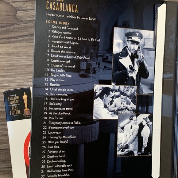 Casablanca DVD Starring Humphrey Bogart Ingrid Bergman Paul Henreid gift set - Picture 4 of 6